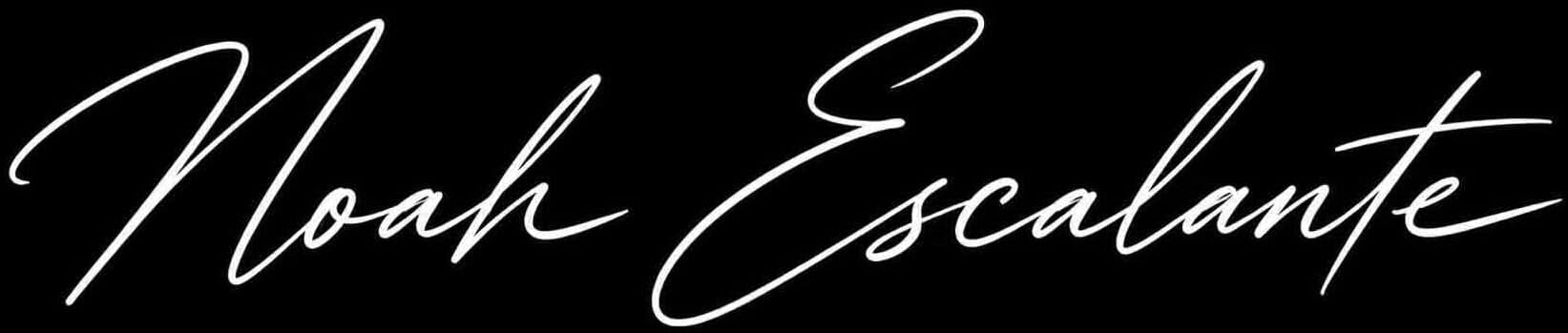 Noah Escalante signature